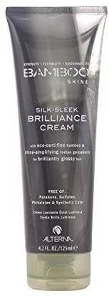 Alterna Bamboo Shine Silk-Sleek Brilliance Cream for Unisex, 4.2 Ounce