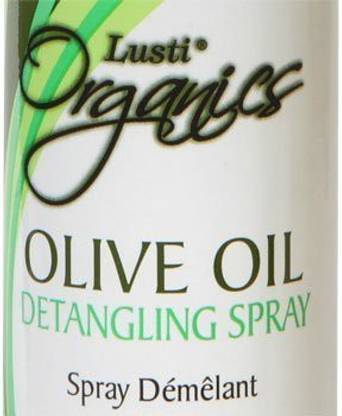 Organics Lusti Olive Oil Antifrizz Hair Detangling Spray