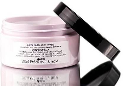 davines Your Hair Assistant Prep Rich Balm - Conditioner for Thick to Treated Hair 200ml/6.94oz