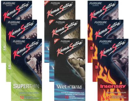 Kamasutra Superthin, Wet n Wild, Intensity - UPFK200326 Condom