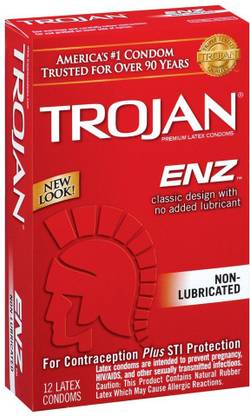Trojan ENZ Non-Lubricated Condom