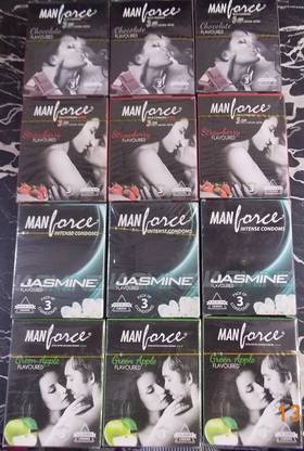 MANKIND [Condoms Mix Flavour (Set of 12*3S = 36 pcs) Condom