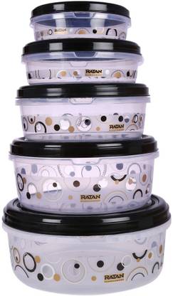 Ratan Plastics PP (Polypropylene) Grocery Container  - 4000 ml, 2400 ml, 5400 ml, 900 ml, 1400 ml
