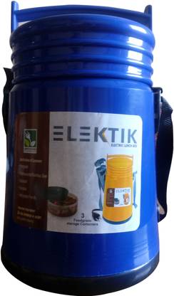 elektik Plastic Grocery Container  - 3 L