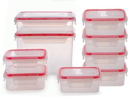 Incrizma Polypropylene Grocery Container  - 800 ml, 2400 ml, 400 ml