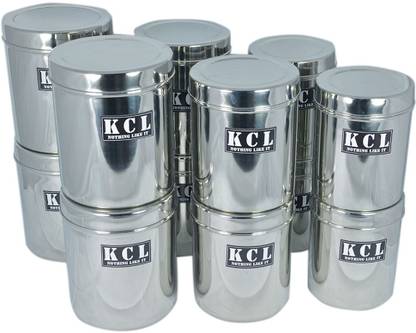 KCL Steel Grocery Container  - 1300 ml, 1800 ml, 1500 ml