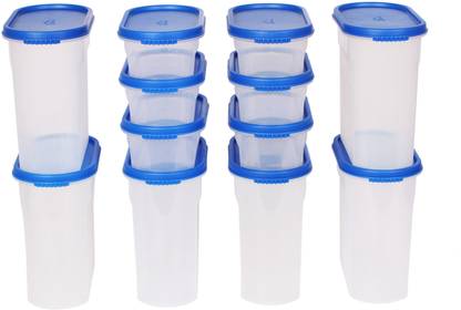 Gluman Plastic Grocery Container  - 1640 ml, 570 ml