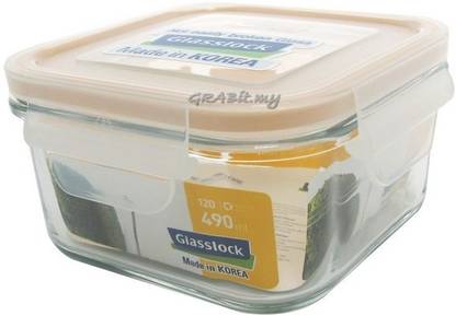 Glasslock Glass Fridge Container  - 490 ml