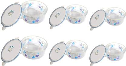 Velgo Plastic Grocery Container  - 300 ml, 1280 ml, 580 ml