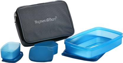 Signoraware Plastic Grocery Container  - 100 ml, 850 ml