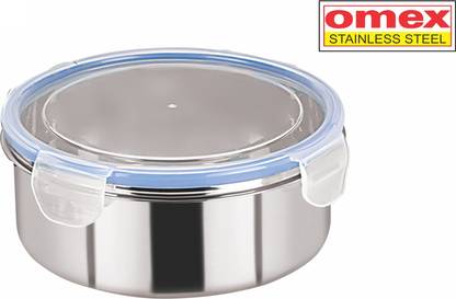 Omex Steel Grocery Container  - 1100 ml