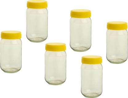 Ajanta HNG Glass Grocery Container  - 400 ml