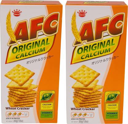 Kinhdo Afc Original Calcium Wheat Crackers Digestive Biscuit