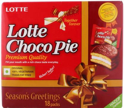 Choco pie 504 GM SEASON'S GREETINGS (18 PACK ) Chocolate Biscuit