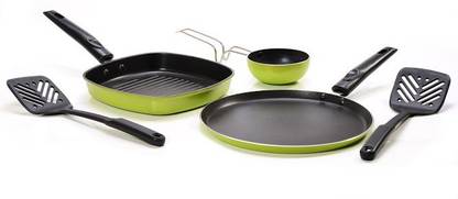Sumeet Nonstick Fusion Five Non-Stick Coated Cookware Set