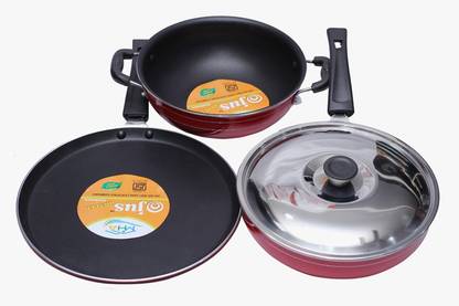 Ojus Non-Stick Coated Cookware Set