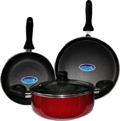 Bestech Induction Bottom Non-Stick Coated Cookware Set