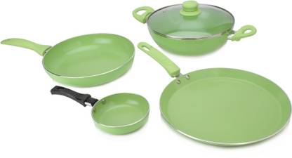 WONDERCHEF Family Set Induction Bottom Non-Stick Coated Cookware Set