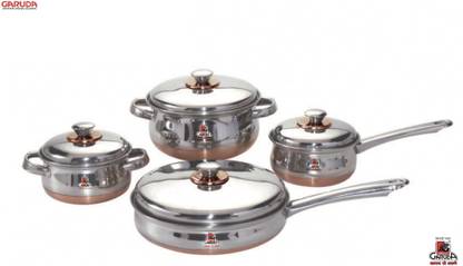 Garuda Cooper Bottom Induction Bottom Cookware Set
