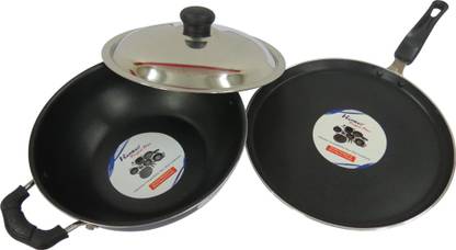 Hanbao Perfect Plus 2pcs Set Induction Bottom Non-Stick Coated Cookware Set