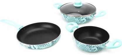 WONDERCHEF Oscar Blu Set Bello Non-Stick Coated Cookware Set