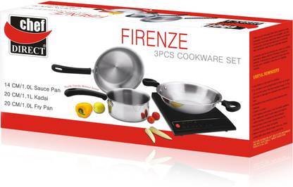 Chef Direct Firenze Induction Bottom Cookware Set
