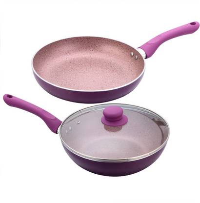 WONDERCHEF Royal Velvet Set Induction Bottom Non-Stick Coated Cookware Set
