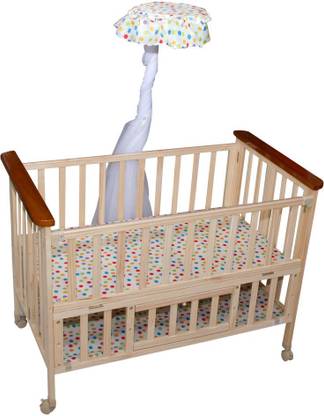 MeeMee Baby Wooden Cot