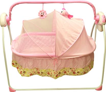 Kiwi Automatic Swinging Cradle with Music Bassinet