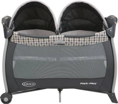 GRACO Pack 'n Play Playard with Twins Bassinet - Vance Cot