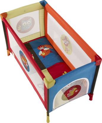 Lollipop Lane Woodland Travel Cot Cot