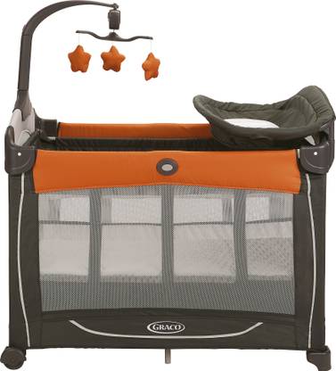 GRACO Pack 'n Play Element Playard with Stages - Tangerine Cot
