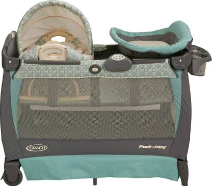 GRACO Pack 'n Play Playard with Cuddle Cove Rocking Seat - Winslet Cot