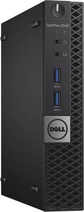 DELL Optiplex 3040 PDC 6th Gen (4 RAM/INTEGRATED Graphics/500 GB Hard Disk/64 GB SSD Capacity/Ubuntu) Mini Tower