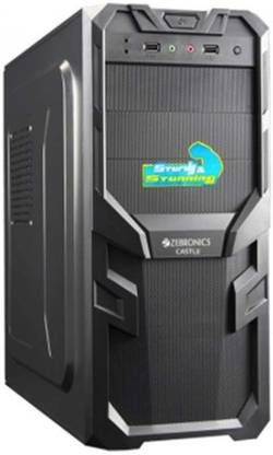 जेब्रोनिक्स 2 GB / 160GB HDD मिनी टॉवर के साथ Core 2 Duo 2 GB RAM 160 GB हार्ड डिस्क