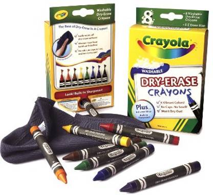 CRAYOLA Dry Erase Crayons Large Size