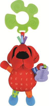 K's Kids Funky Stroller Pals - Patrick Rattle