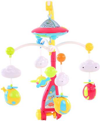 GoAppuGo Musical Cot Mobile with Remote Control and Lights