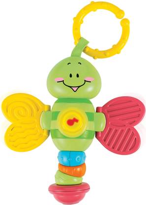 WINFUN Light Up Twisty Rattle-Dragonfly Rattle