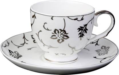 Aspirationz Pack of 12 Bone China, Porcelain Ash