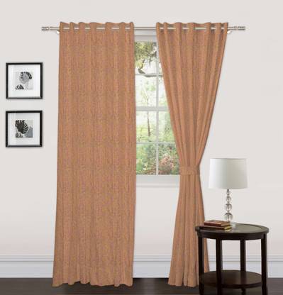 SKIPPER 167.64 cm (6 ft) Window Polycotton Curtain Single Curtain