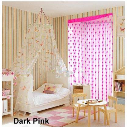 Brabuon 213 cm (7 ft) Polyester Door Curtain Single Curtain