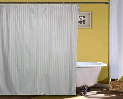 Just Linen 178 cm (6 ft) Polyester Window Curtain Single Curtain