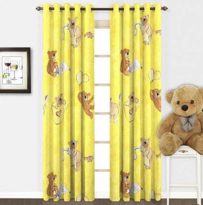 SKIPPER 214 cm (7 ft) Polyester Door Curtain Single Curtain