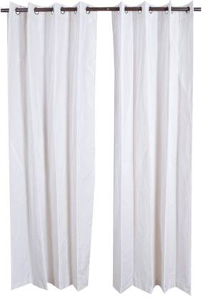 Maba 215 cm (7 ft) Door Polyester Curtain (Pack Of 2)