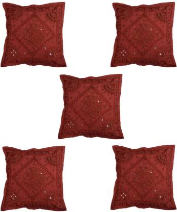 Rajkruti Embroidered Cushions Cover