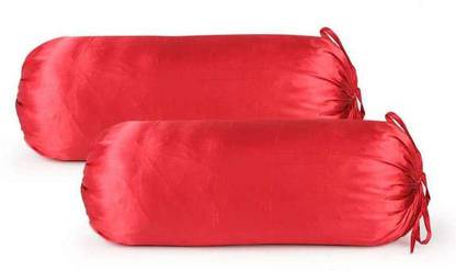 First Row Satin Bolsters Cover
