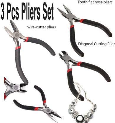 DIY Crafts Jewellery Making All In One Tools Beading Pliers DIY Crafts®Multi Jewellery Making Beading Mini Plier Tool Cutter Flat Long Nosem Wire Cutter