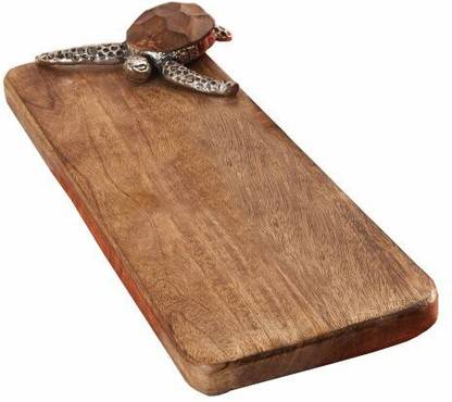 Mud Pie Turtle Mango Wood Cutting Board