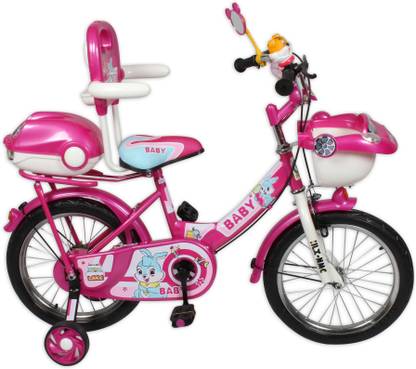 HLX-NMC KIDS BICYCLE 16 CAR-X PINK/WHITE 16 T (inch) Recreation Cycle